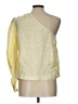 FRAME 100% Linen Yellow 3/4 Sleeve Blouse Size L - photo 2