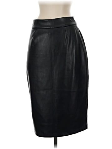 INC International Concepts Faux Leather Skirt (view 2)