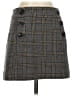 Gap Plaid Gray Wool Skirt Size 0 - photo 1