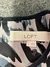 Ann Taylor LOFT Animal Print Black Cocktail Dress Size 4 - photo 7