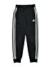 Adidas 100% Polyester Black Track Pants Size 7 - 8 - photo 1