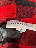 Aeropostale Plaid Red Long Sleeve Button-Down Shirt Size M - photo 4