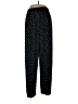 Maggie Lawrence 100% Rayon Stars Black Casual Pants Size L - photo 1