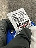 Alleson Athletic 100% Polyester Color Block Blue Active Pants Size XS - photo 8