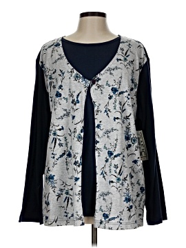 Basic Editions Long Sleeve Blouse