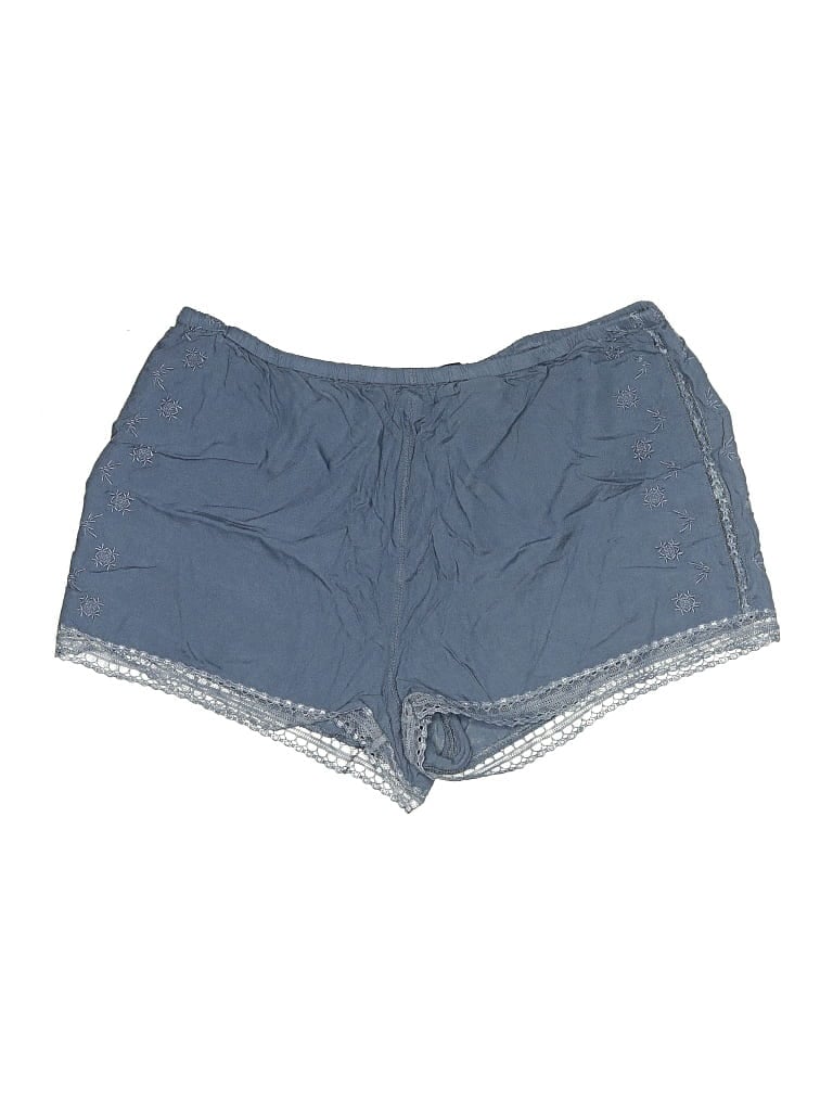 Pre-owned Topshop Shorts In Blue