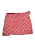 Susan Graver Checkered-gingham Red Casual Skirt Size 1X - photo 1