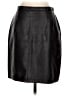 Ann Taylor 100% Leather Black Leather Skirt Size 10 - photo 2