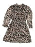 C&A 100% Polyester Floral Black Dress Size 6 - photo 1