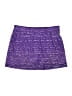 Made for Life 100% Polyester Tweed Purple Active Skort Size L - photo 1