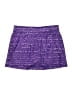 Made for Life 100% Polyester Tweed Purple Active Skort Size L - photo 2
