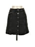 Mango Solid Black Denim Skirt Size XXS - photo 1