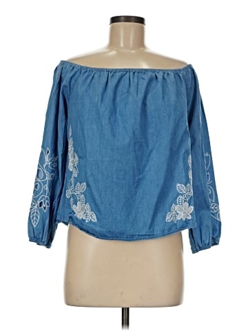 Charlotte Russe 3/4 Sleeve Blouse (view 1)