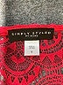 Simply Styled 100% Nylon Red Sleeveless Blouse Size S - photo 7