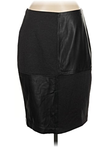 Ivanka Trump Faux Leather Skirt (view 1)