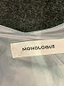 Monologue Silver Sleeveless Top One size - photo 7