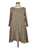 Altar'd State Stripes Tan Casual Dress Size S - photo 1