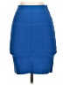 BCBGMAXAZRIA Solid Blue Formal Skirt Size S - photo 1