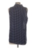 Laundry by Shelli Segal 100% Polyester Blue Sleeveless Blouse Size XS - photo 2