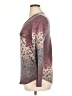 7th Roy Animal Print Brown Long Sleeve Top Size XL - photo 5