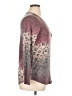 7th Roy Animal Print Brown Long Sleeve Top Size XL - photo 4