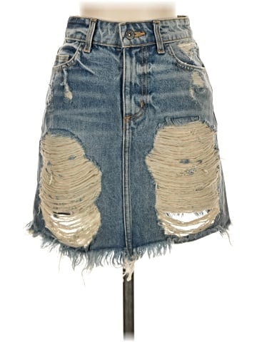 Carmar Denim Skirt (view 1)