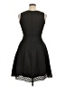 Donna Ricco Solid Black Cocktail Dress Size 10 - photo 2