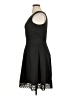 Donna Ricco Solid Black Cocktail Dress Size 10 - photo 5