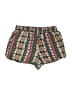 Pink Republic 100% Rayon Print Brown Shorts Size S - photo 1