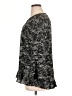 MICHAEL Michael Kors 100% Polyester Gray 3/4 Sleeve Blouse Size XL - photo 5