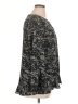 MICHAEL Michael Kors 100% Polyester Gray 3/4 Sleeve Blouse Size XL - photo 4