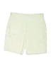 Dillard's Solid Green Khaki Shorts Size 16 - photo 1