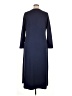 Unbranded Solid Blue Casual Dress Size XL - photo 2