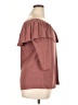 Left Coast by Dolan 100% Rayon Brown Short Sleeve Top Size XL - photo 4
