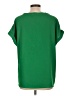 ee:some Green Short Sleeve Blouse Size L - photo 2