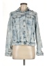 Jessica Simpson 100% Cotton Tie-dye Blue Denim Jacket Size M - photo 1