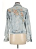 Jessica Simpson 100% Cotton Tie-dye Blue Denim Jacket Size M - photo 2