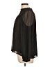 Ann Taylor LOFT 100% Polyester Black Long Sleeve Blouse Size L - photo 5