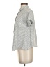 CAbi Stripes Blue Gray Short Sleeve Blouse Size XS - photo 5