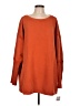 Free People Orange Pullover Sweater Size L - photo 1