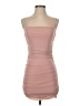 R.Yiposha Solid Tan Pink Cocktail Dress Size 4 - photo 1