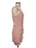 R.Yiposha Solid Tan Pink Cocktail Dress Size 4 - photo 4