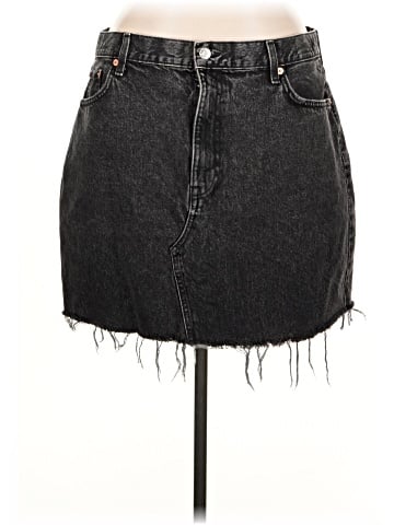 MNG Denim Skirt (view 1)