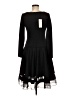 Frascara Solid Black Cocktail Dress Size 6 - photo 2