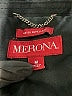 Merona Black Trenchcoat Size M - photo 6