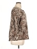 Anne Klein Animal Print Brown 3/4 Sleeve Blouse Size 1X - photo 4
