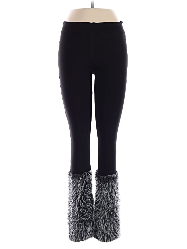 Pre-owned Assorted Brands Leggings In Black