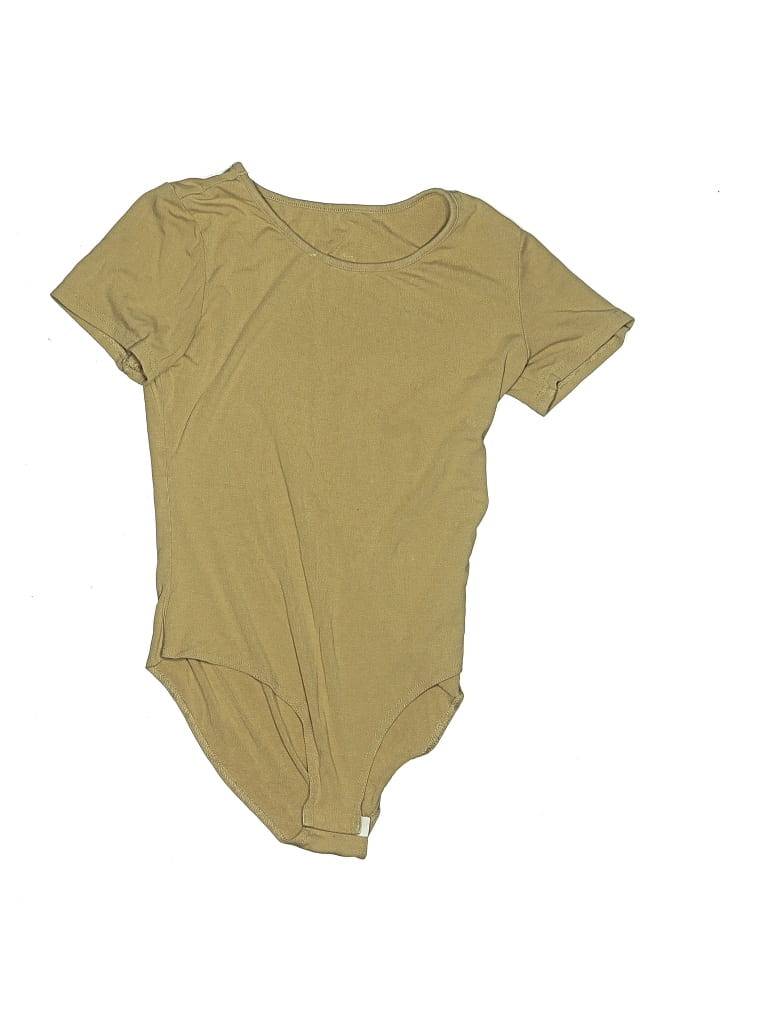 Pre-owned Unbranded Bodysuit In Tan