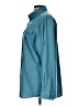 Unbranded 100% Polyester Teal Long Sleeve Blouse Size L - photo 5