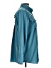 Unbranded 100% Polyester Teal Long Sleeve Blouse Size L - photo 4